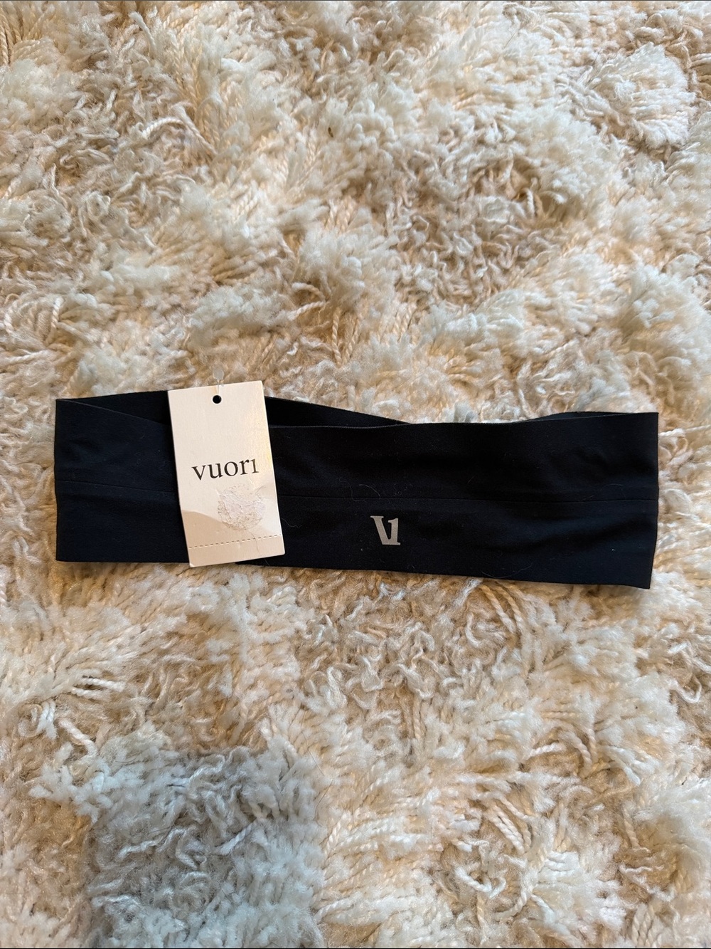 Vuori Black AllTheForm Headband